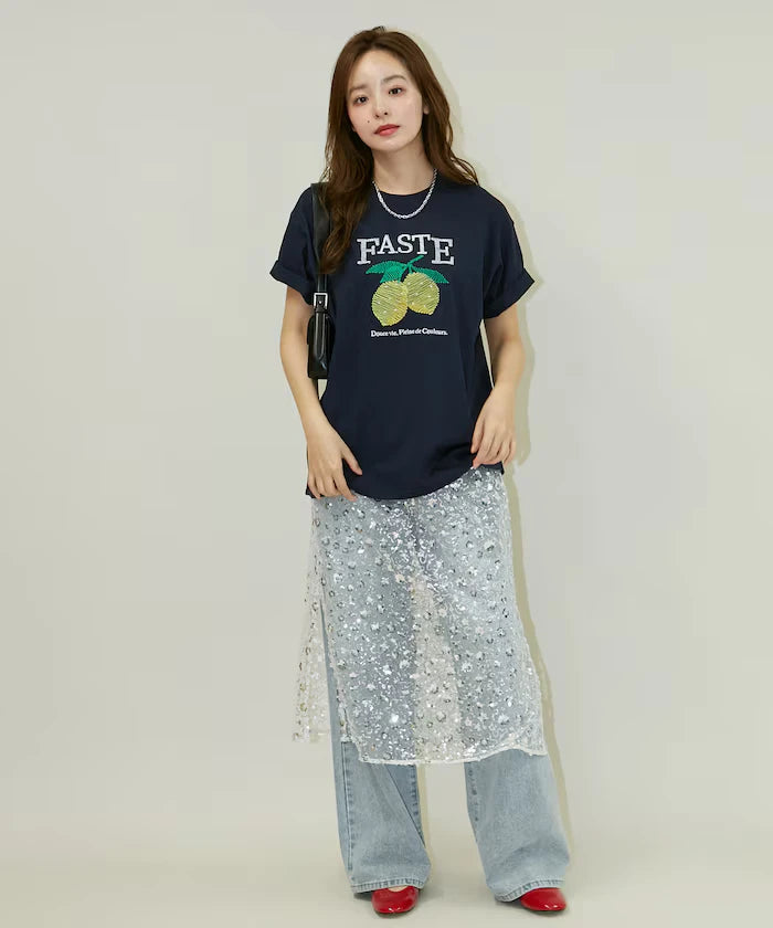 Lemon Embroidery T-shirt Limited Edition