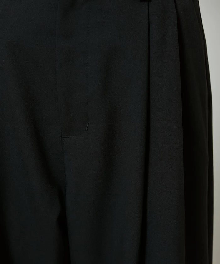 2-pleat slacks pants limited edition