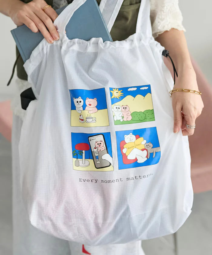 BetterDays Studio × FREAK'S STORE Drawstring Ripstop Tote Bag