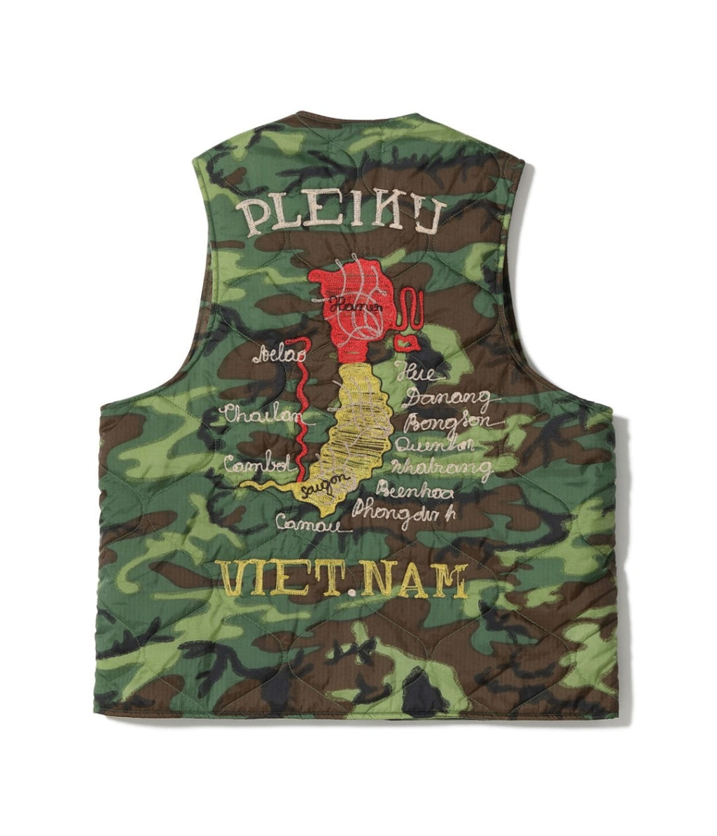 Late 1960s Style Vietnam Liner Vest “PLEIKU”