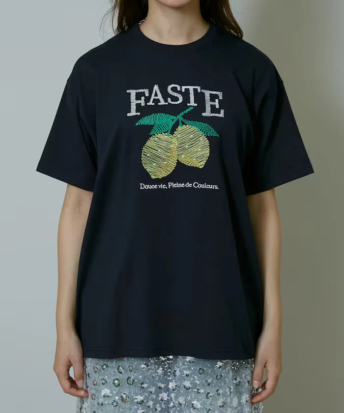 Lemon Embroidery T-shirt Limited Edition