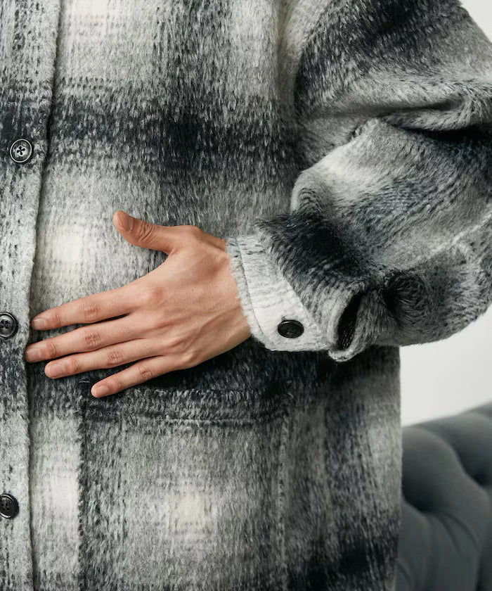 Shaggy Over Check Jacket [Limited Edition]