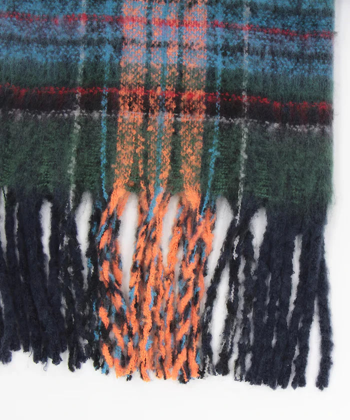 Boucle Check Scarf