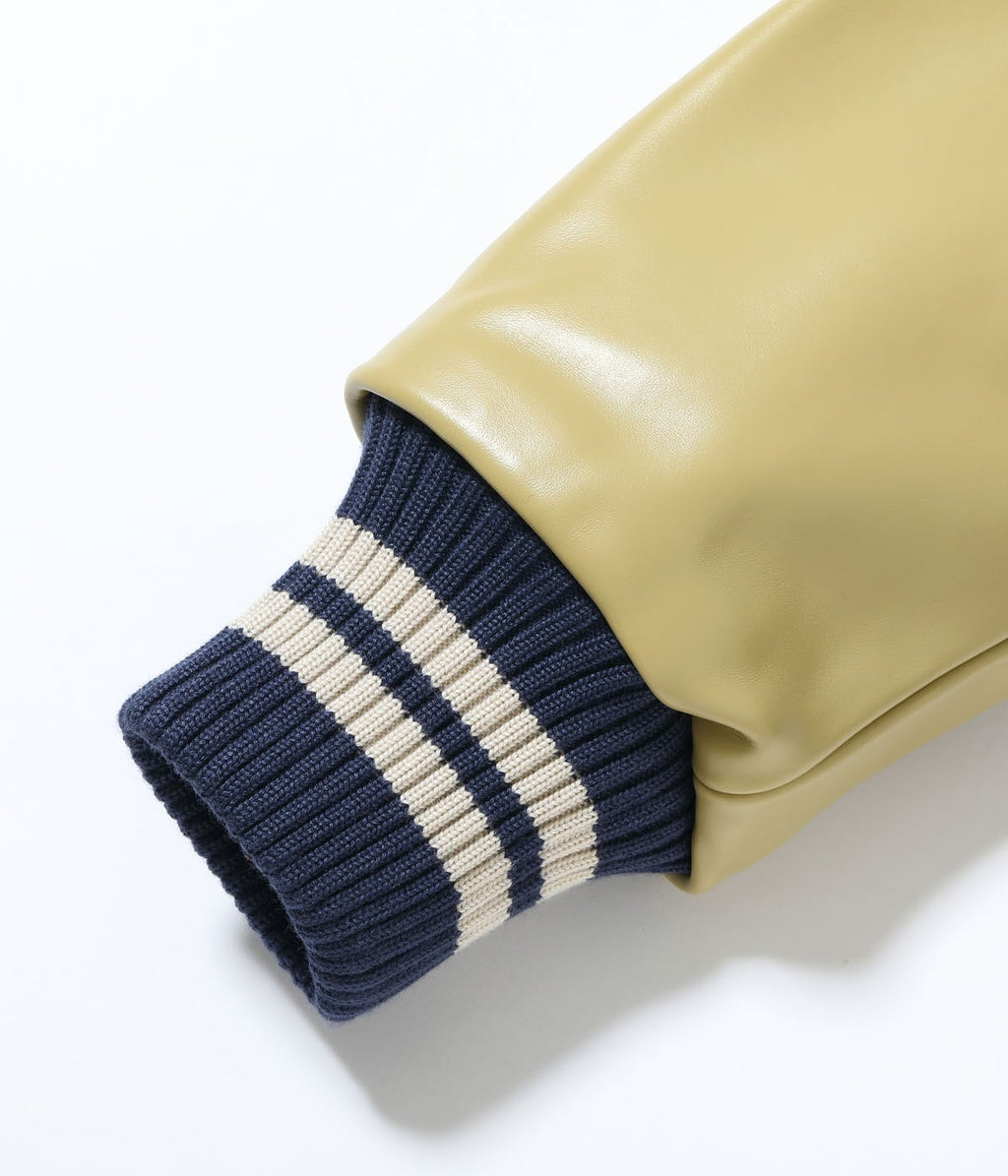 30oz. WOOL MELTON AWARD JACKET “SOLID”