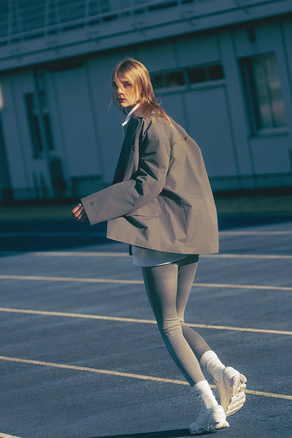 CLANE&times;MIZUNO WINDSTOPPER TAILORED JACKET