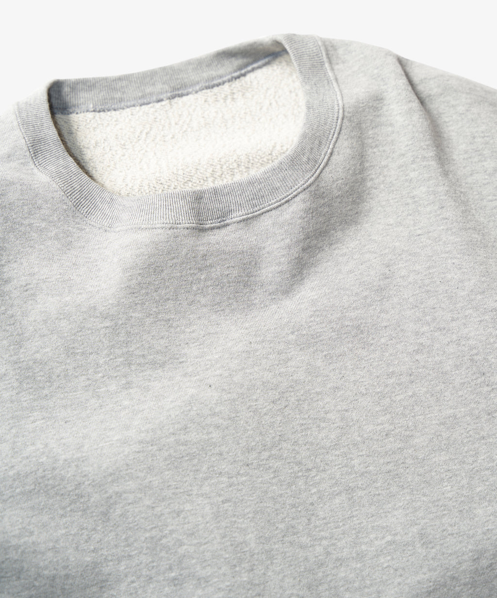 loop wheel crewneck