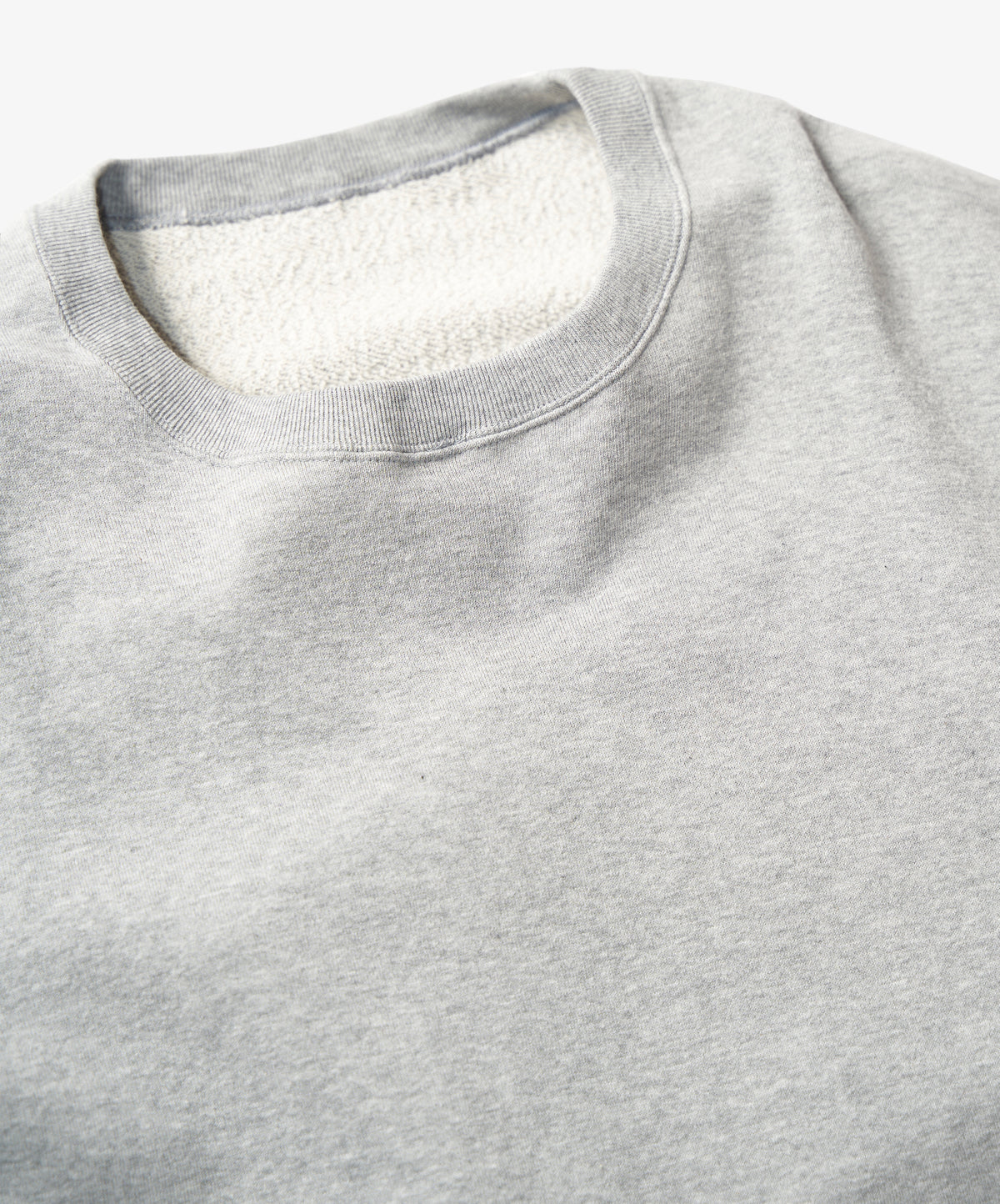 loop wheel crewneck