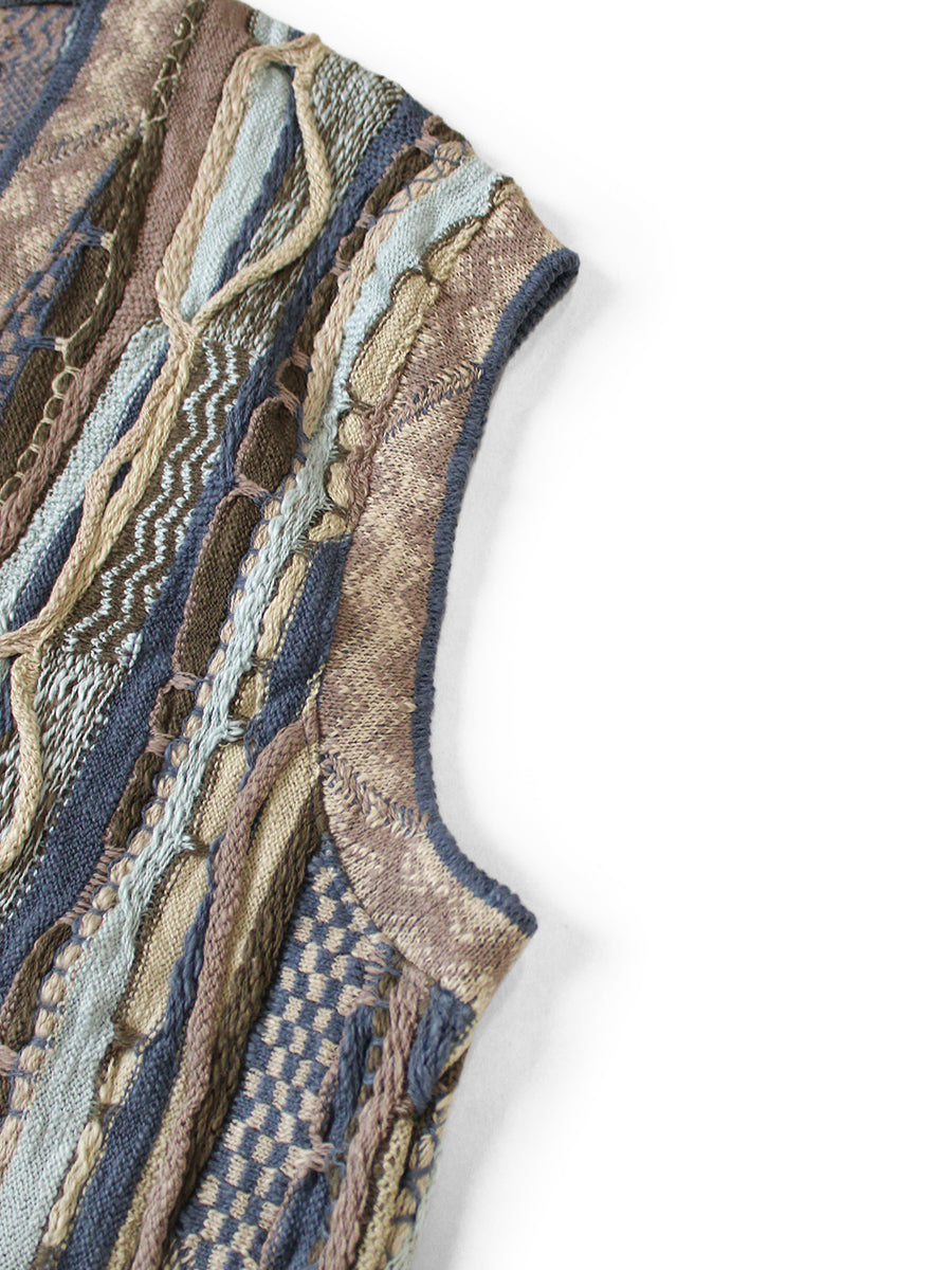 7G Knit GAUDY DAD'S Vest