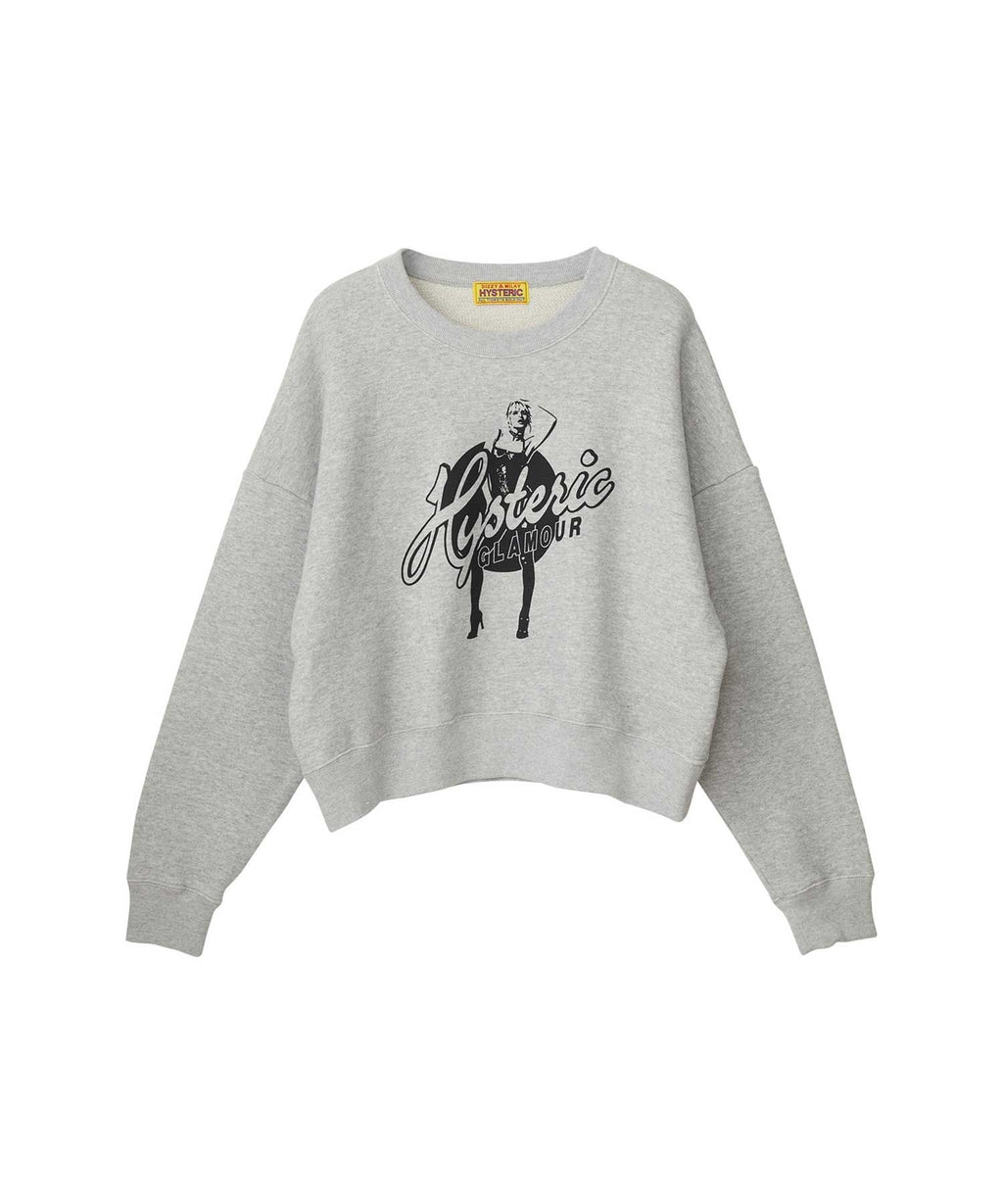 HYSTERIC BLONDIE Short-Length Sweat