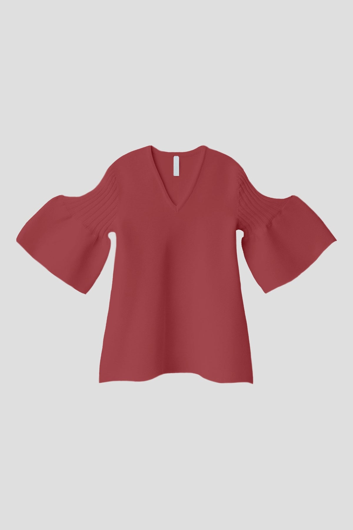 POTTERY SHORT BELL SLEEVE FLARE TOP