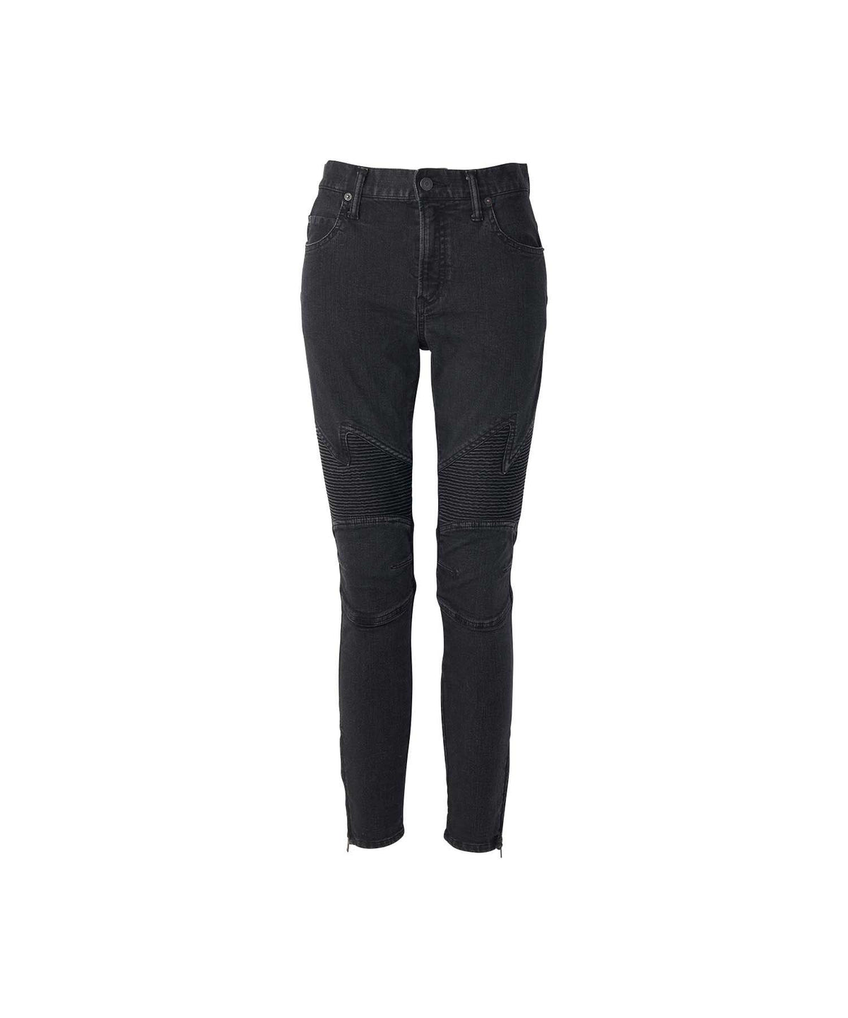 Box Logo Shirring Denim Pants