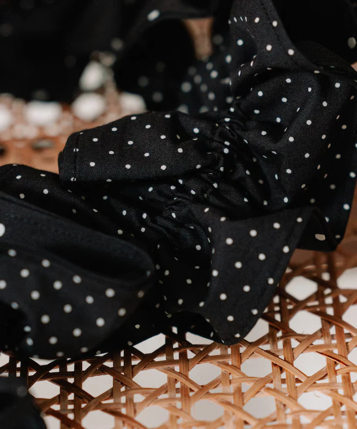 Dot Combi Frill Collar