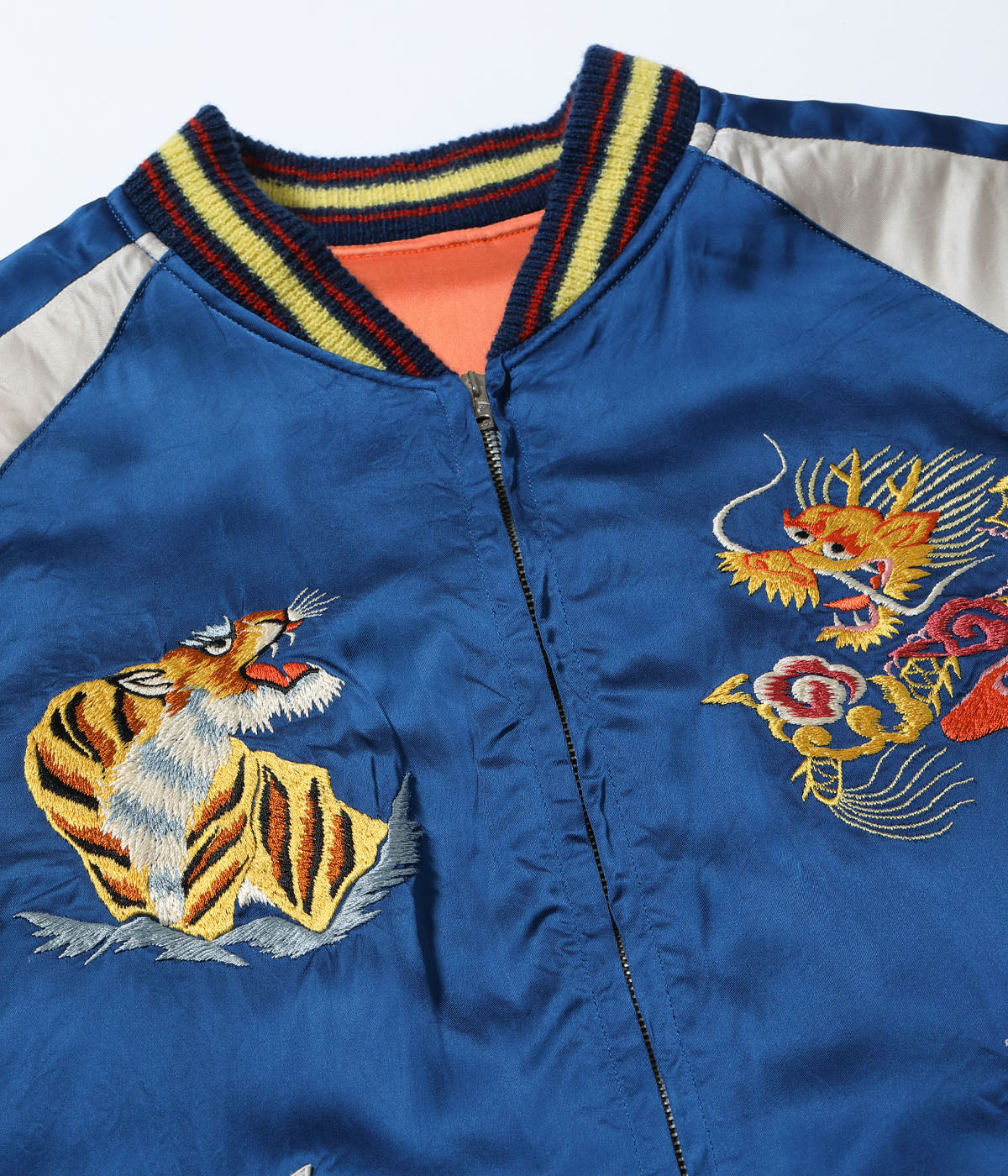 Late 1940s Style Acetate Souvenir Jacket KOSHO & CO. Special Edition ���EAGLE & DRAGON��� �� ���JAPAN MAP���