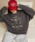 Ribbon Embroidery Crew Sweat Limited Edition