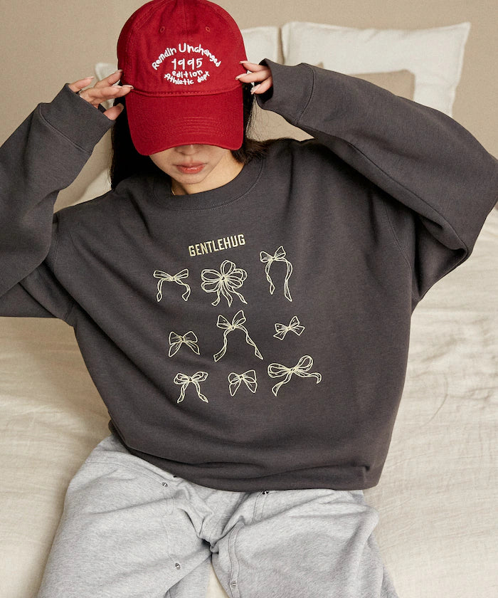 Ribbon Embroidery Crew Sweat Limited Edition