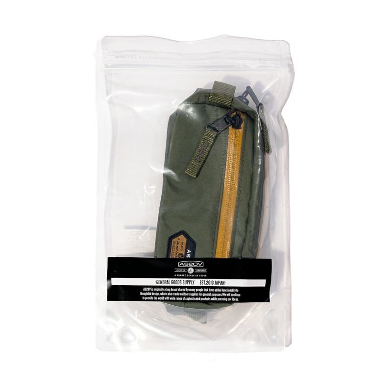 WATER PROOF PEN CASE/CHOCO