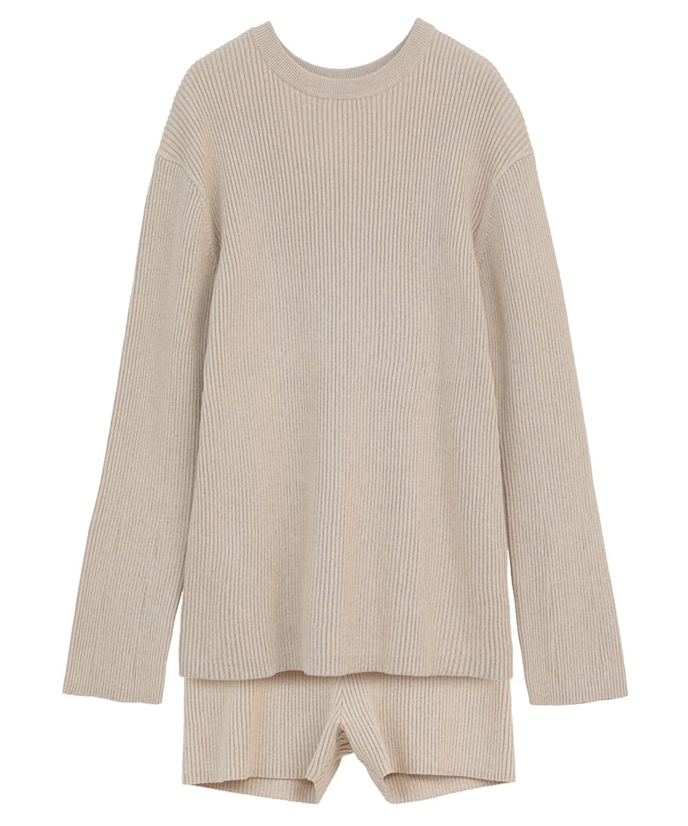 W FACE KNIT MINI ONEPIECE