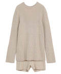W FACE KNIT MINI ONEPIECE