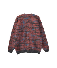 TIGER CAMO Jacquard Cardigan