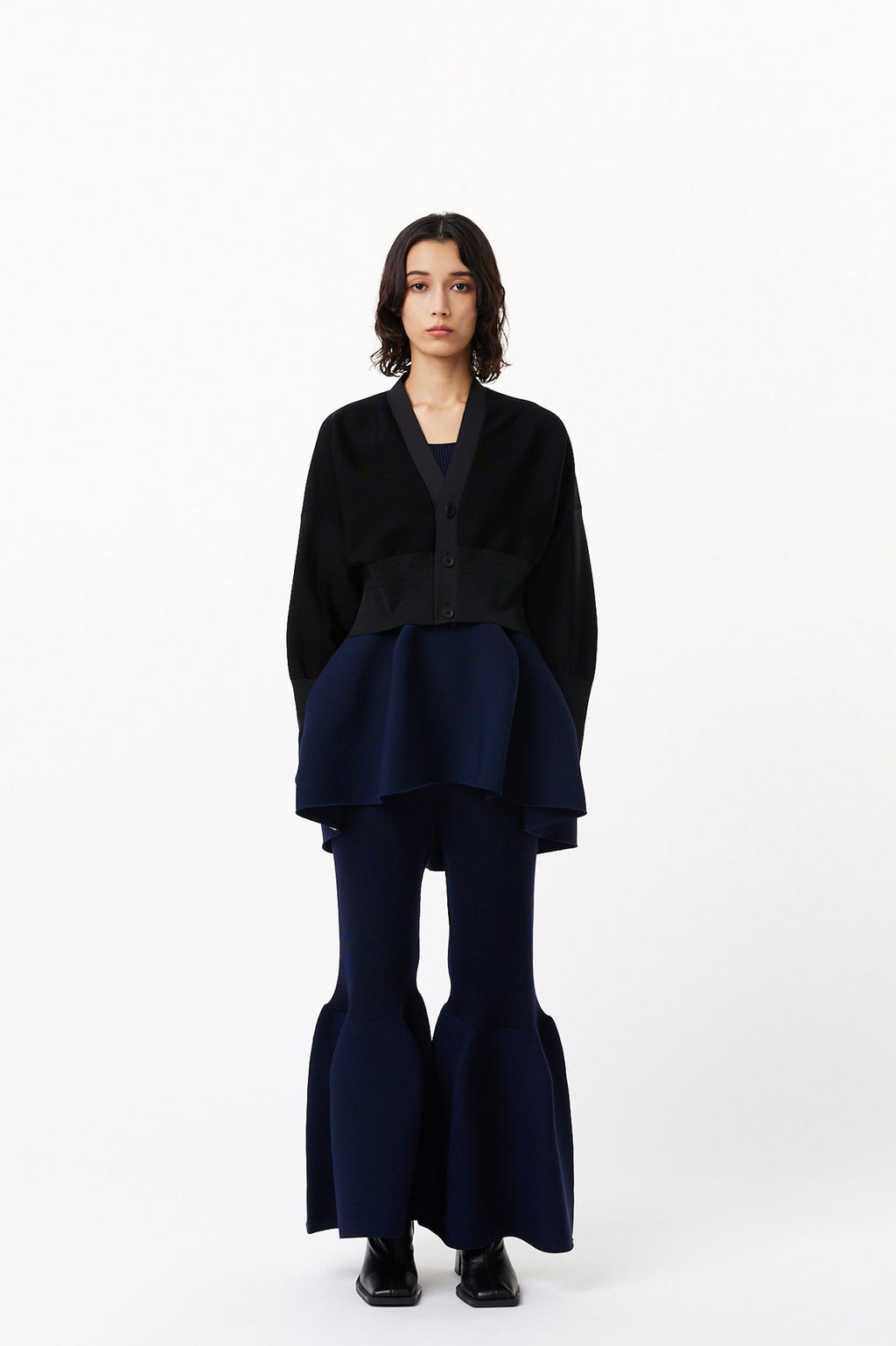 POTTERY CUPRO BELL BOTTOM PANTS