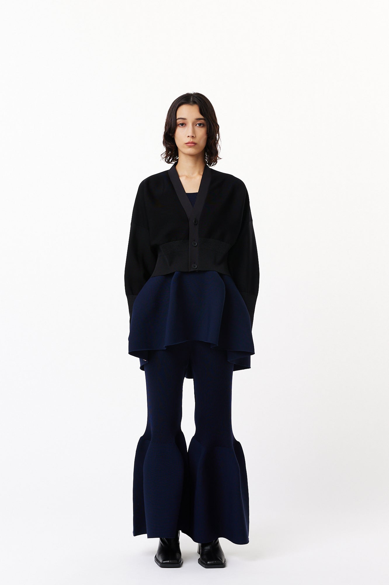 POTTERY CUPRO BELL BOTTOM PANTS