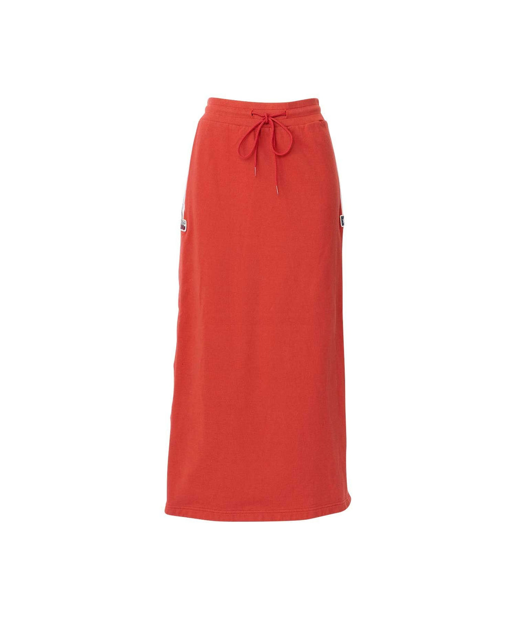 SEE NO EVIL Patch Long Skirt