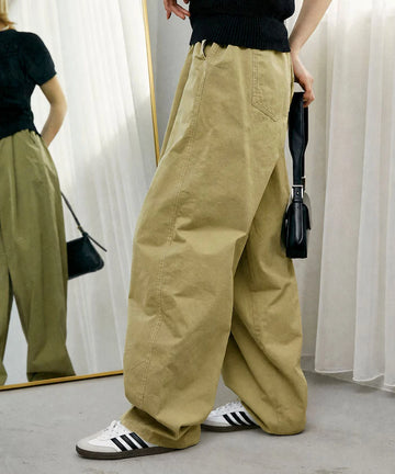 LOVE POP STUDIO Tuck Curve Pants Limited Edition
