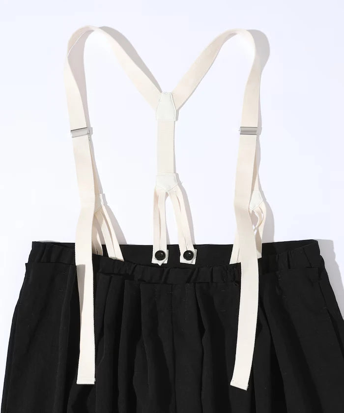 2WAY Suspender Pants / Wide Easy Pants
