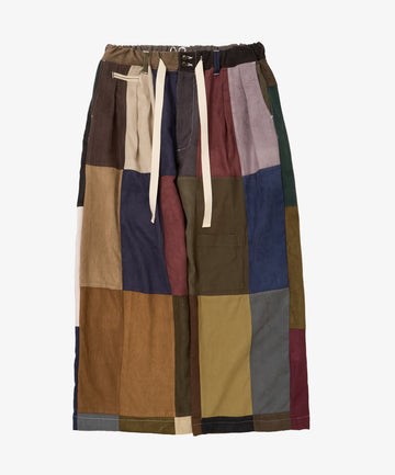 hakama pants faux suede eight