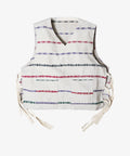 apron in sashiko indian khanta