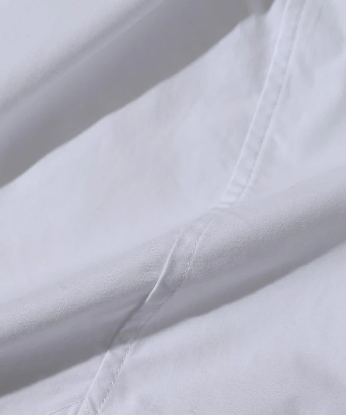 Oversized Long Sleeve Brooch Shirt