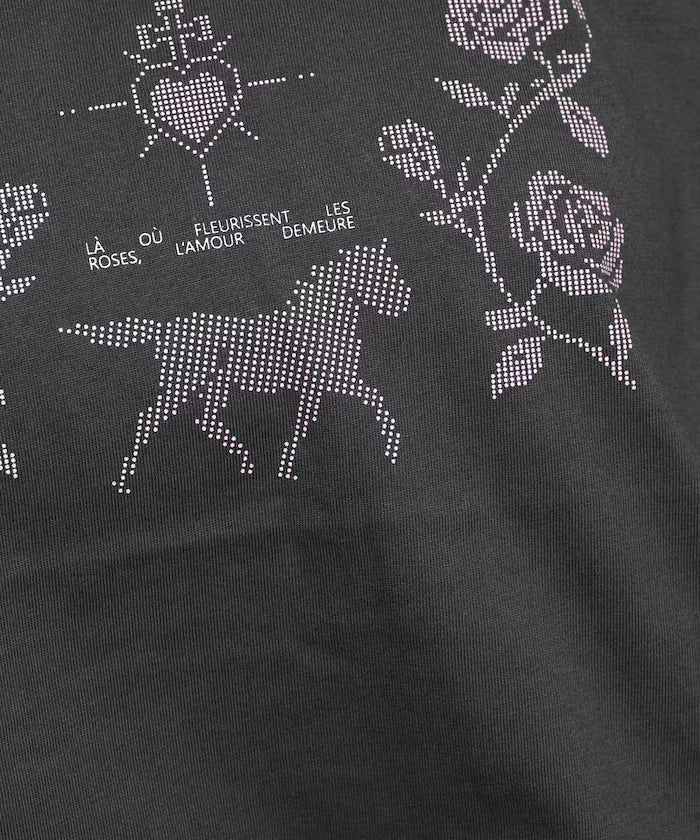 Organic Cotton Dot Graphic T-Shirt