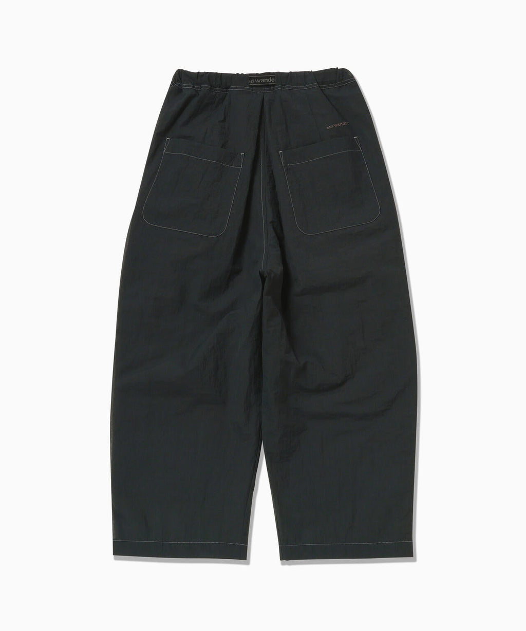 sheer ripstop sarouel pants (W)