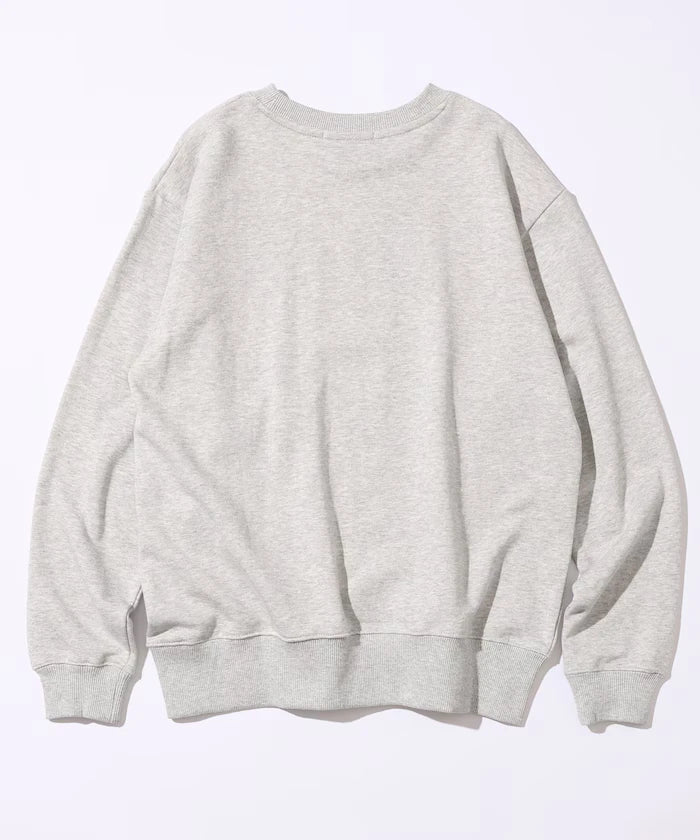 Organic Cotton Animal Logo Print Sweat / CAT / Relaxed Fit / French Terry Sweat