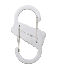 FLAME LOGO Carabiner Key Holder