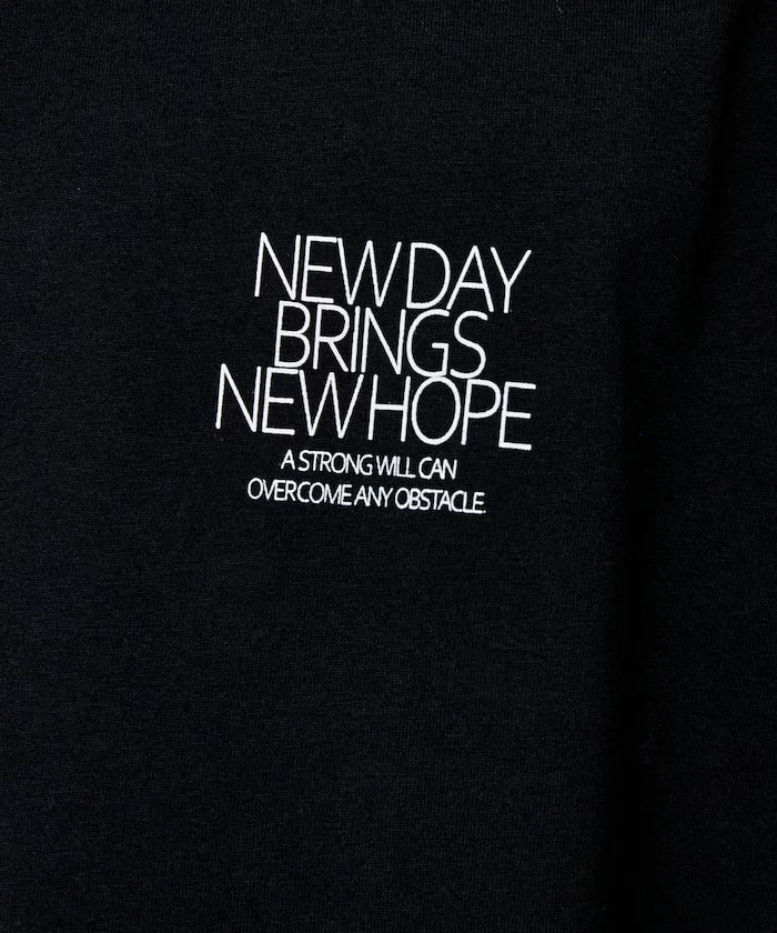 Love Pop Studio New Day Typography T-Shirt