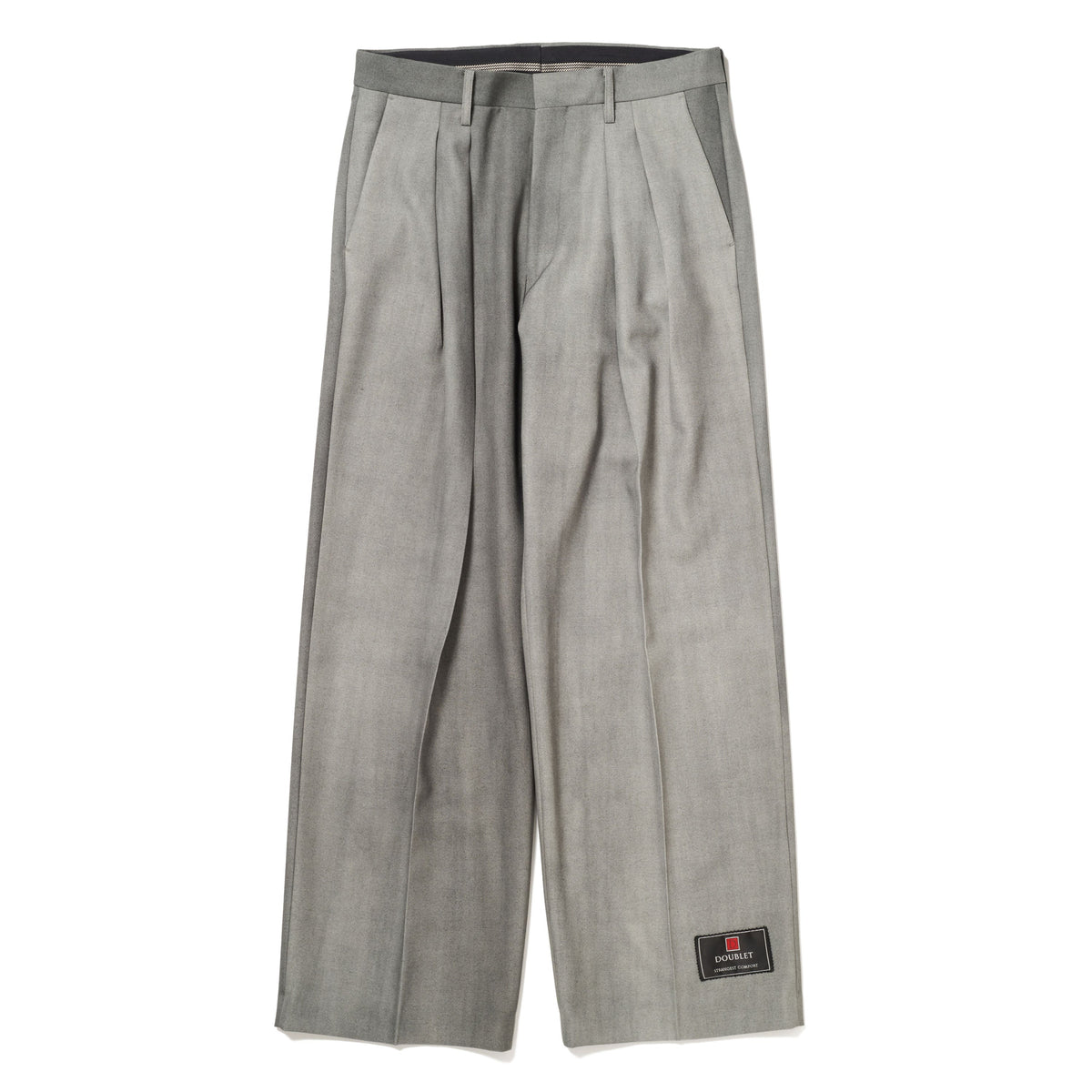 FADED SPRAY-DYE WIDE TROUSER