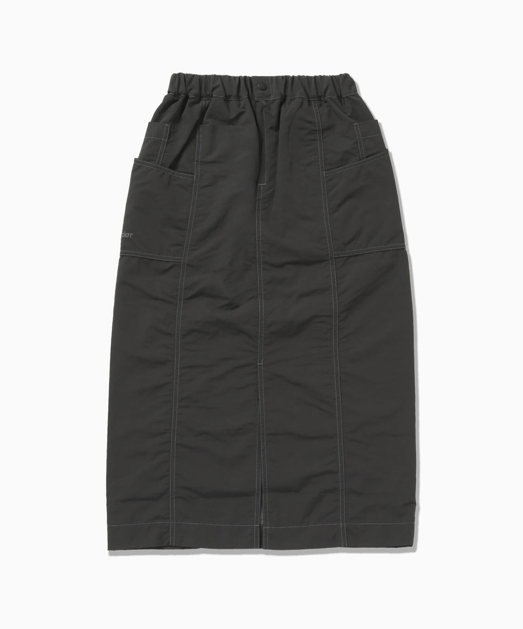 crinkled nylon skirt (W)