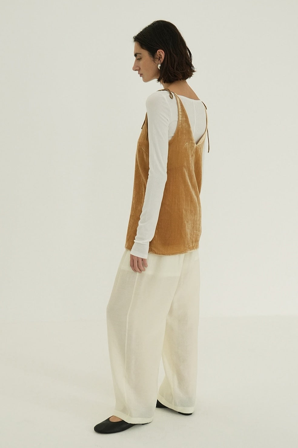 SHEER STRAIGHT PANTS