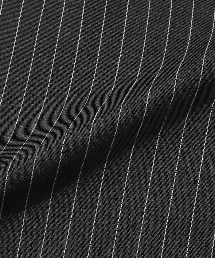 Spindle Stripe Easy Wide Pants / Compatible with Setup