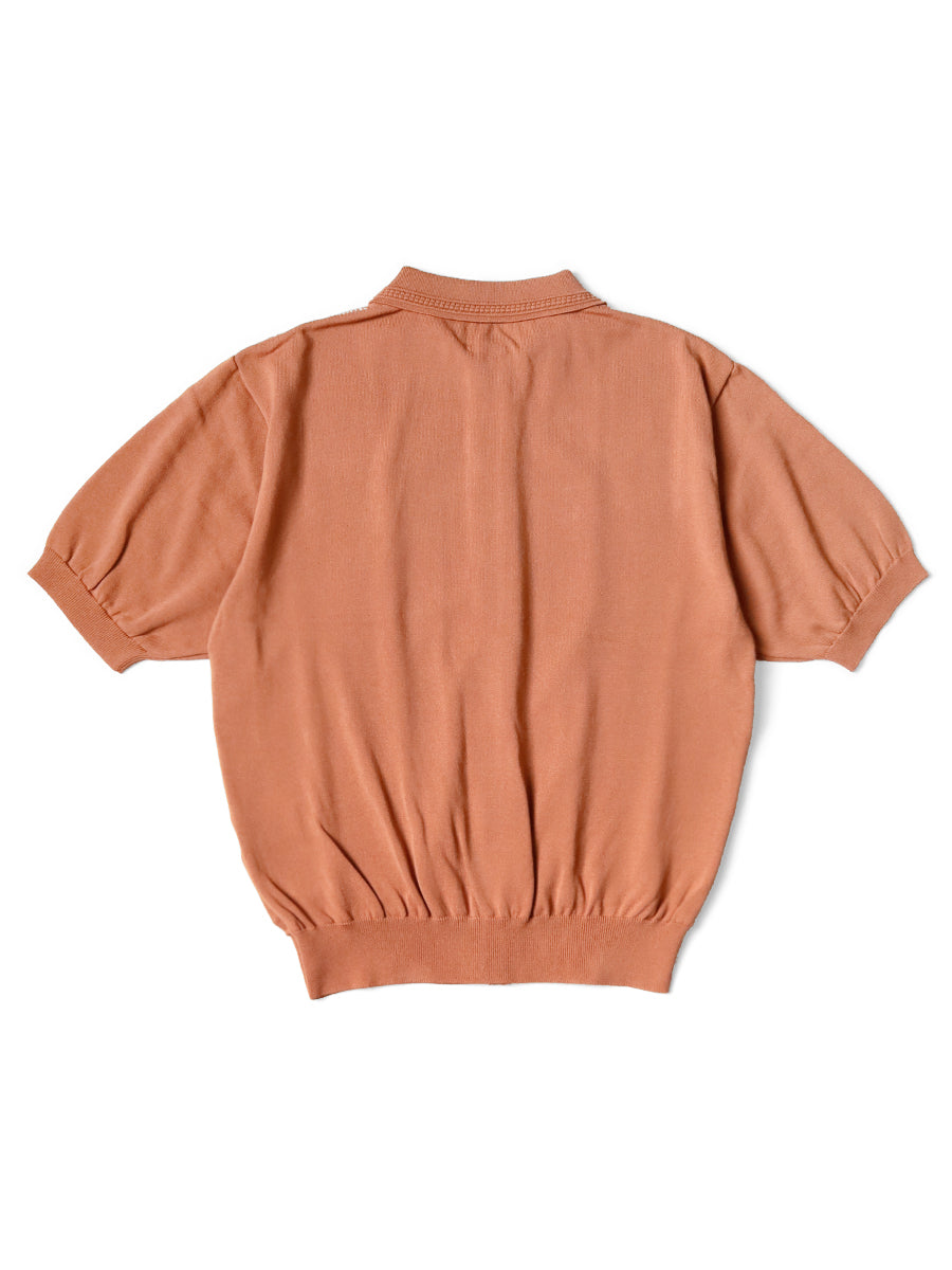 14G Cotton Knit Oyster Aloha Polo