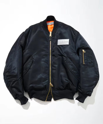 3M Reflector Patch Magazine Pocket Nylon Twill Flight Jacket “MA-1”