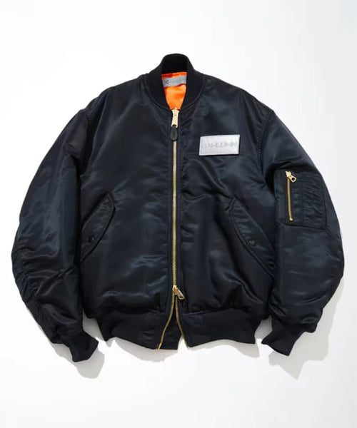 3M Reflector Patch Magazine Pocket Nylon Twill Flight Jacket “MA-1”