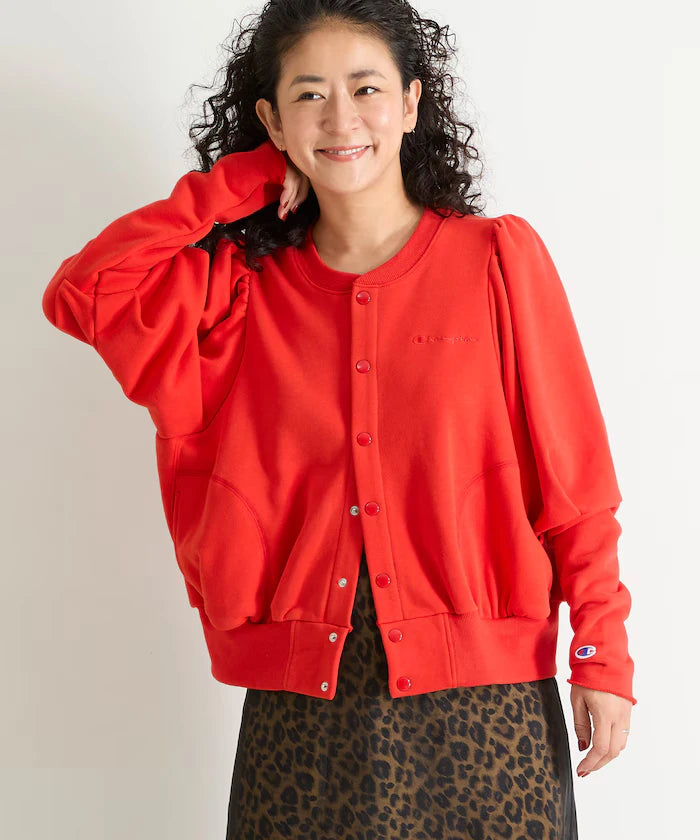 Champion Special Order Puff Sweat Cardigan