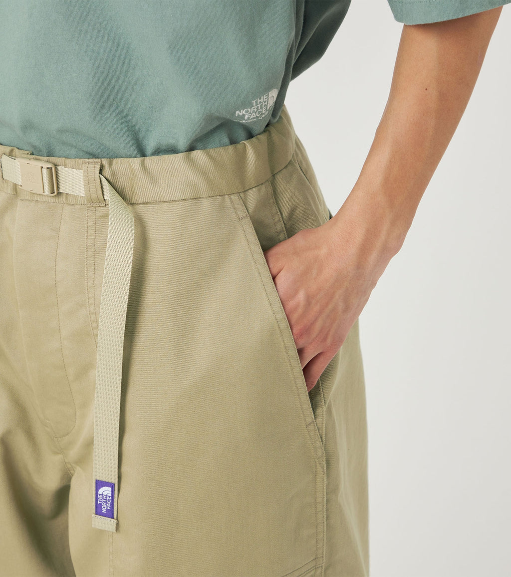 COOLMAX Chino Wide Cropped Pants