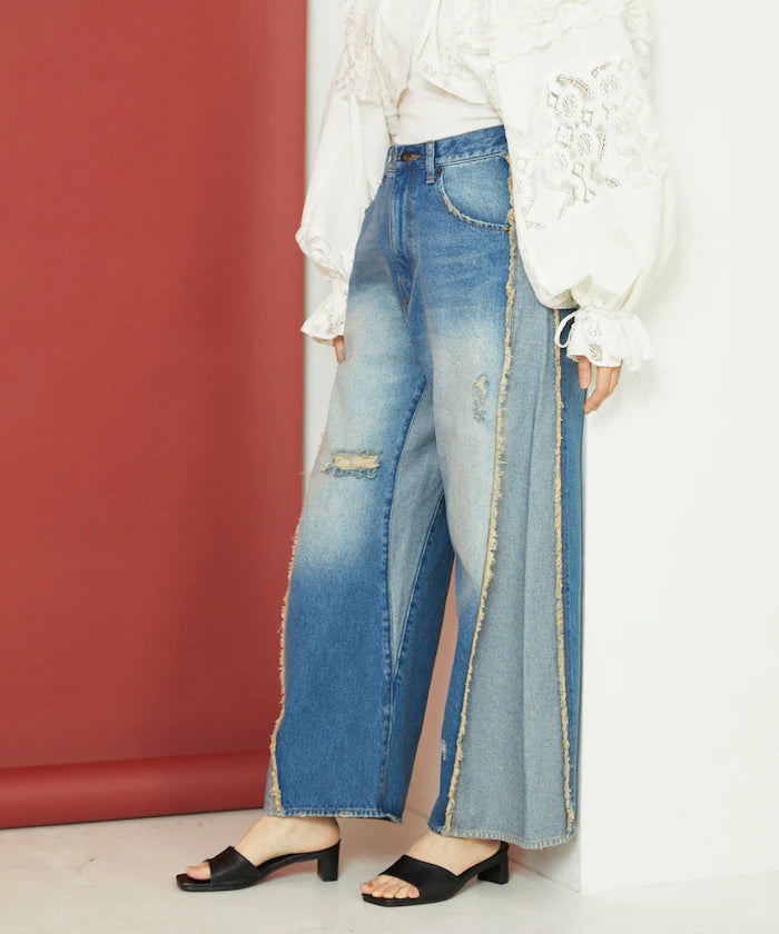 Colorful Curve Denim