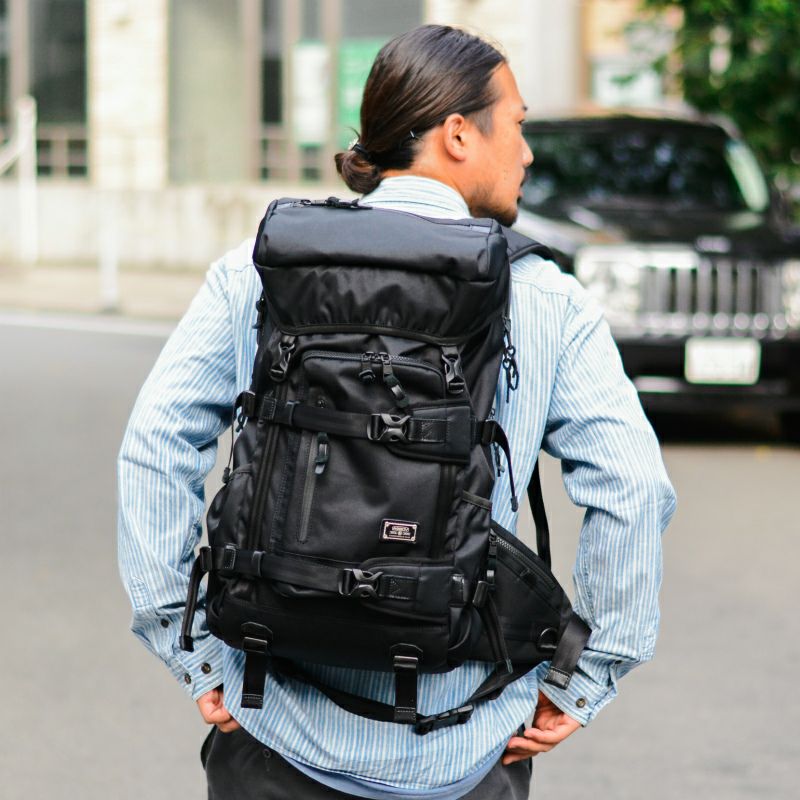 CORDURA DOBBY 305D BACK PACK/BLACK