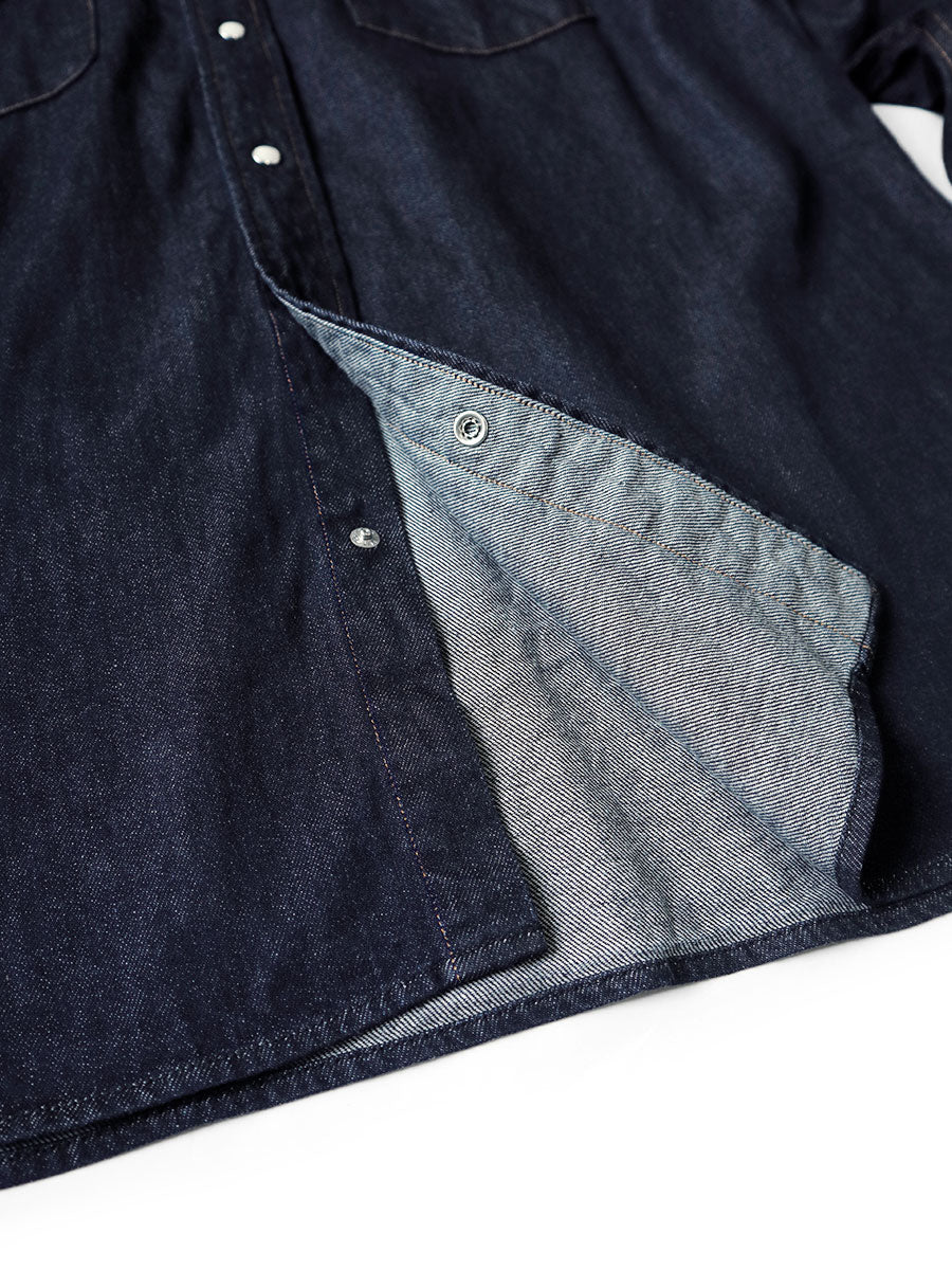 8oz Denim Husky Western Shirt