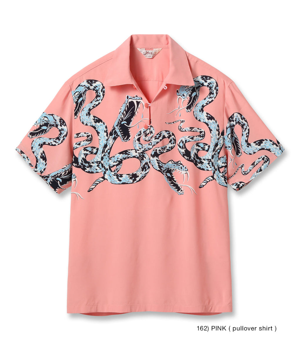 HIGH DENSITY RAYON PULLOVER SHIRT “RATTLE SNAKE”
