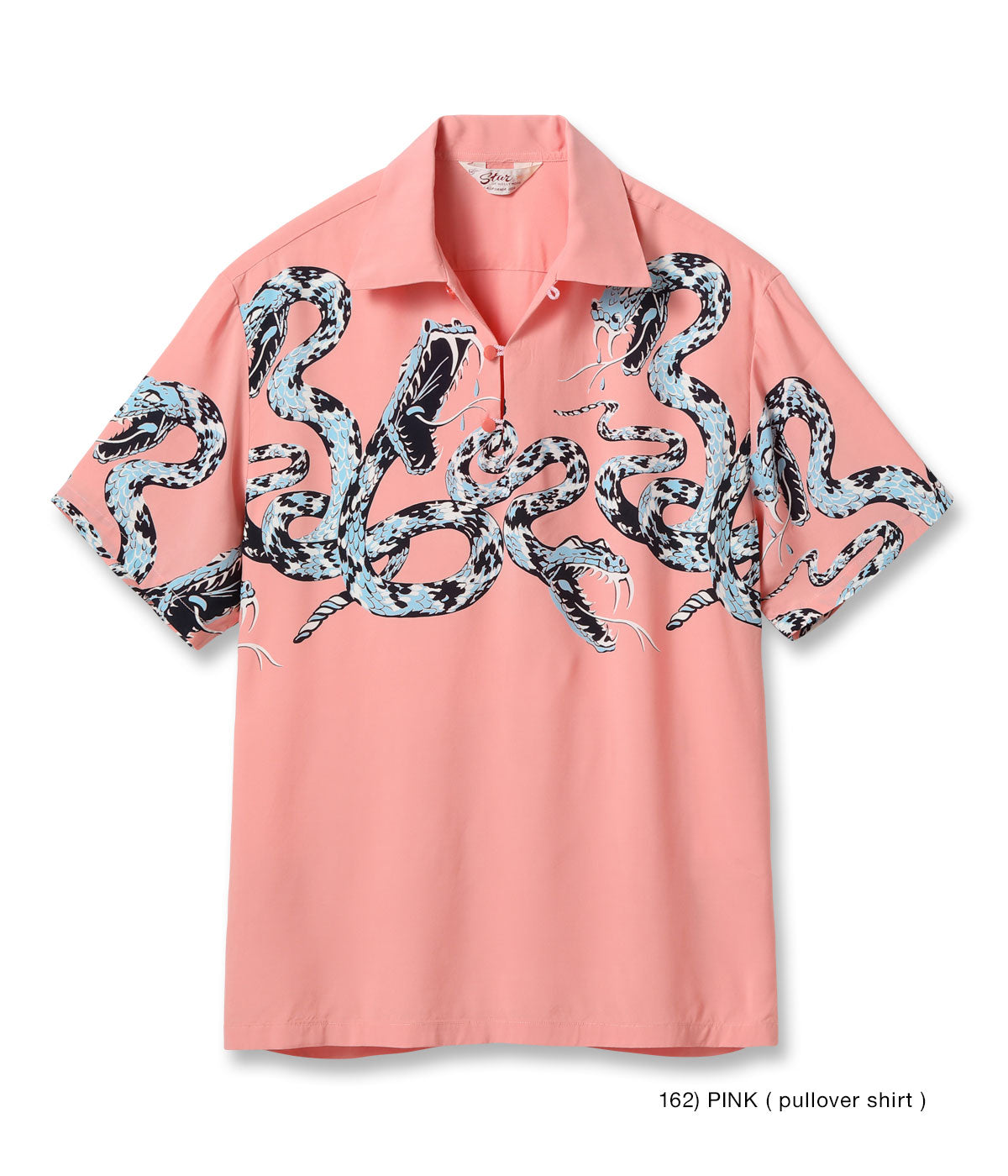 HIGH DENSITY RAYON PULLOVER SHIRT “RATTLE SNAKE”